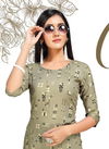 Coffee Bites 2 Casual Wear Rayon Printed Kurti  With Bottom With Mask Collection
