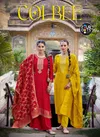 Colbee By Fourdots Viscos Muslin Designer Salwar Suits Wholesale In India