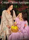 Cotton Chikan Applique Vol 02 By Isavasyam Designer Kurti With Bottom Dupatta Wholesale Shop In Surat