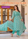 Cotton Culture Vol 2 By Rangmaya Printed Cotton Kurti With Bottom Dupatta Wholesale Online