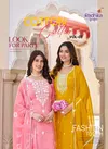 Cotton Culture Vol 3 By Radhika Cotton Embroidery Kurti With Bottom Dupatta 