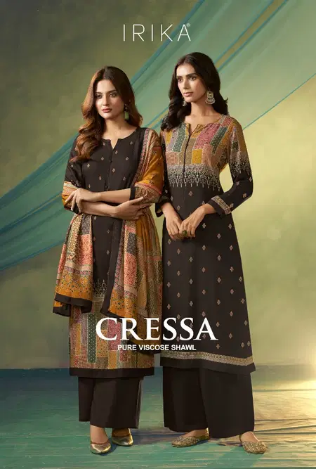 Cressa By Irika Designer Viscose Pashmina Dress Material Wholesale Price In Surat