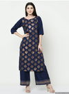 Cutemad 3 Heavy Fancy Wear American Crape Printed  Kurti With Bottom