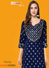 Cutemad Vol-4 Exclusive Collection Foil Print and Gotapatti Work Party wear Kurtis with Plazzo