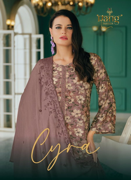 Cyra By Rang Viscose Muslin Printed Designer Salwar Kameez Wholesale Online