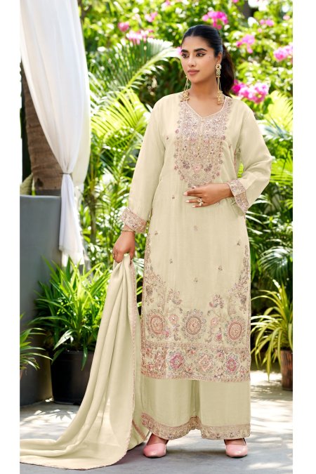 D 3566 A To D By Deepsy Viscose Tissue Silk Pakistani Readymade Suits 
