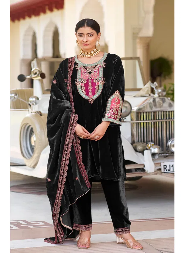 D 606 A To D By Deepsy Velvet Pakistani Readymade Wholesale Online