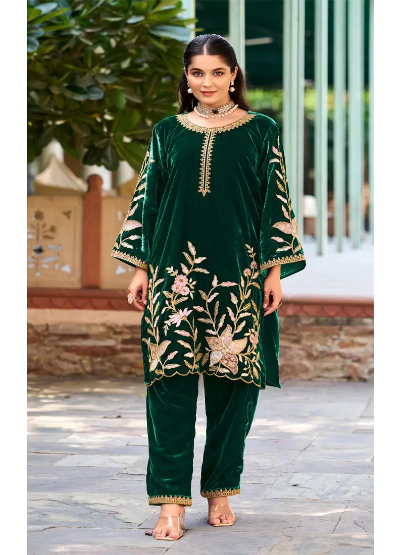 D 629 A To D By Deepsy Velvet Top With Bottom Suppliers In India Catalog