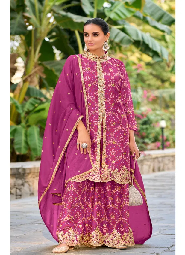 D 707 A To D By Deepsy Chinon Pakistani Readymade Suits Suppliers In India