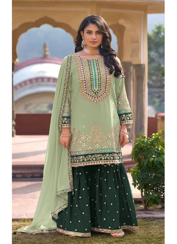 D 718 A To D By Deepsy Chinon Pakistani Readymade Suits Wholesale In India