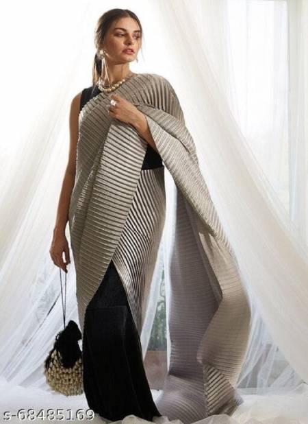 DAC Russian Crush Silk Designer Saree Wholesale Market In Surat