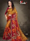Daily Wear Designer Fancy Vichitra Silk Saree Collection