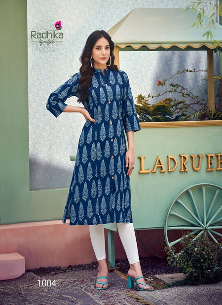Dairy Milk Vol 1 By Radhika Cotton Printed Kurtis Wholesale Shop In Surat
