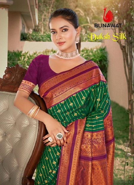 Daksh Silk By Bunawat Wedding Wear Sarees Wholesalers In Delhi