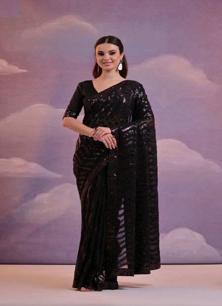 Dariyo By Fashion Berry HV037 And HV038 Georgette Embroidery Sarees Wholesalers In Delhi Catalog