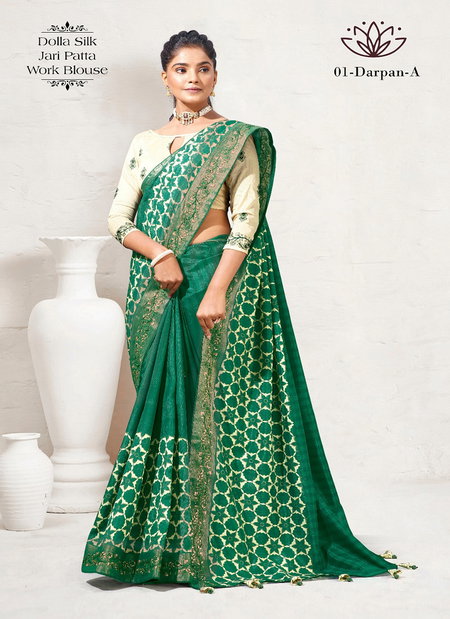 Darpan 01 By Kalpatru Dilla Silk Designer Sarees Wholesale Online