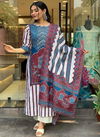 DC G59 Muslin Digital Printed Kurti With Bottom Dupatta Wholesale Price In Surat
