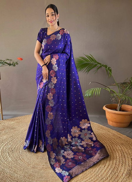 DDF 127 Soft Lichi Silk Designer Sarees Wholesale Clothing Suppliers In India