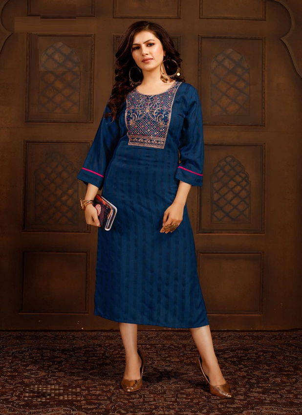 Deecee Prisha Rayon Fancy Party Wear Designer Stylish Kurti Collection