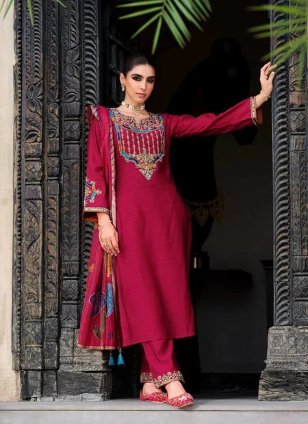 Deepika By Lily And Lali Silk Online Kurti With Bottom Dupatta Wholesale