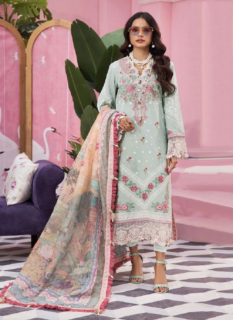 Deepsy Anaya 22 Fancy Ethnic Wear Cotton Embroidery Designer Pakistani Salwar Kameez Collection