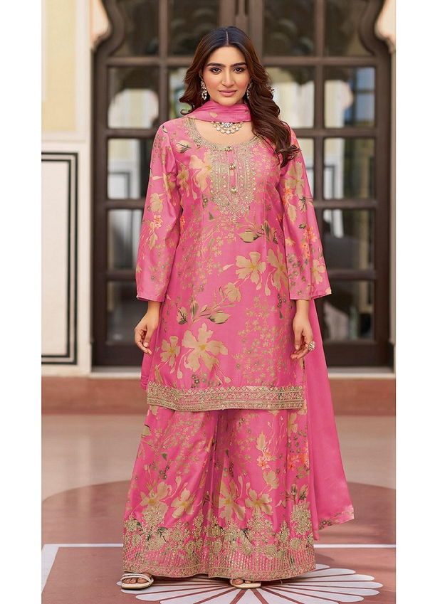 Deepsy D 726 A To D Chinon Pakistani Readymade Suits Wholesale Price