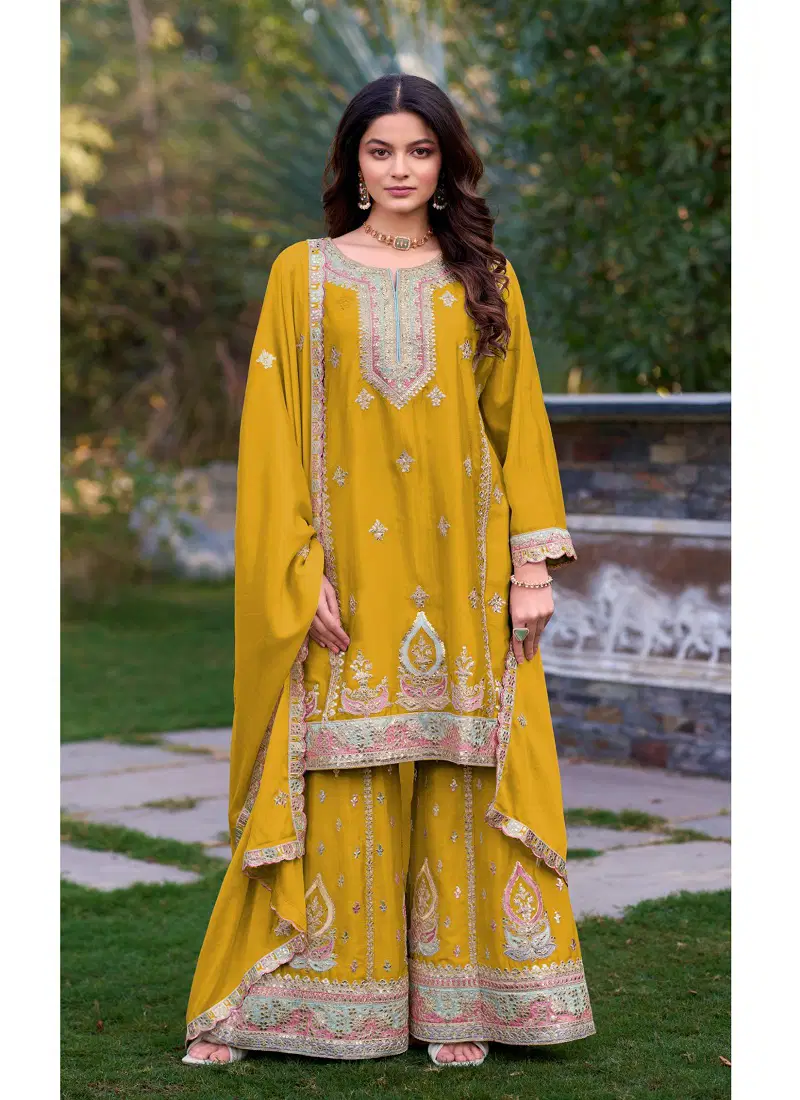 Deepsy D 729 A To D Chinon Pakistani Readymade Suits Wholesale In India Catalog