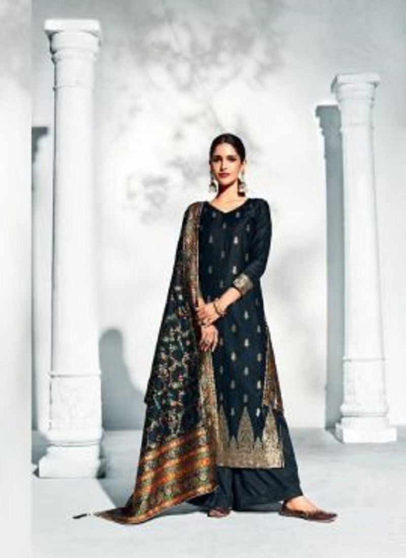 Deepsy Tasmia 2 Fancy Festive Wear Silk Jacquard Designer Salwar Kameez Collection