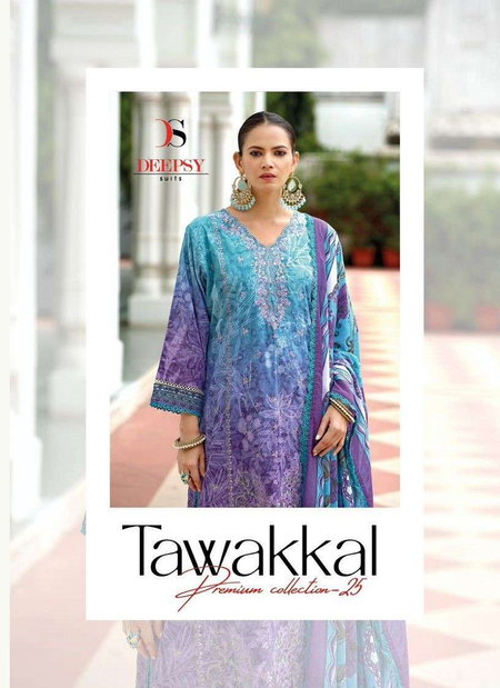 Tawakkal Premium Collection Vol 25 By Deepsy Cotton Dupatta Pakistani Salwar Suits Suppliers In India