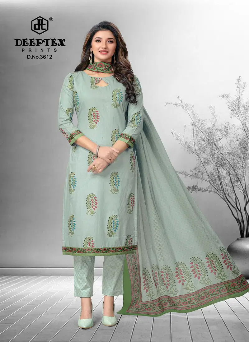 Deeptex Chief Guest Vol 36 Cotton Dress Material Exporters In India Catalog