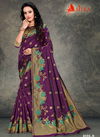 Deivamangal 8105 Latest Designer Party Wear Saree Collection Having Beautiful Designer Print 