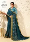 Delhi Test 664 By Kalpatru Chiffon Work Designer Sarees Wholesale Price In Surat