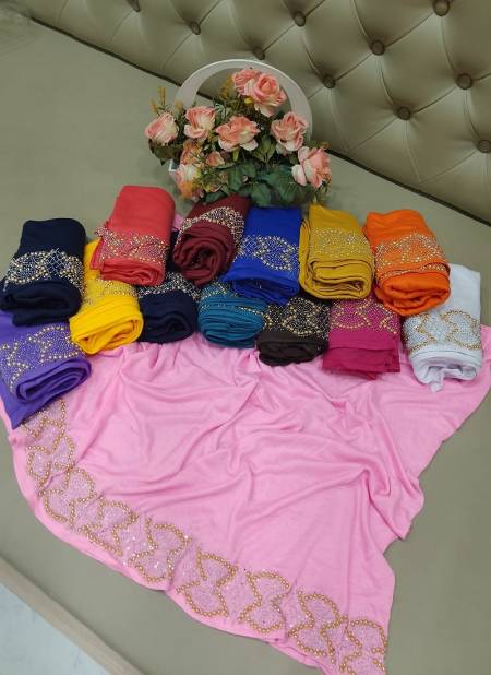 Designer Chiffon Hijab 025 Wholesale Price In Mumbai
