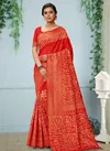 Designer Latest Party Wear With Full Printed Bhagalpuri Saree Collection