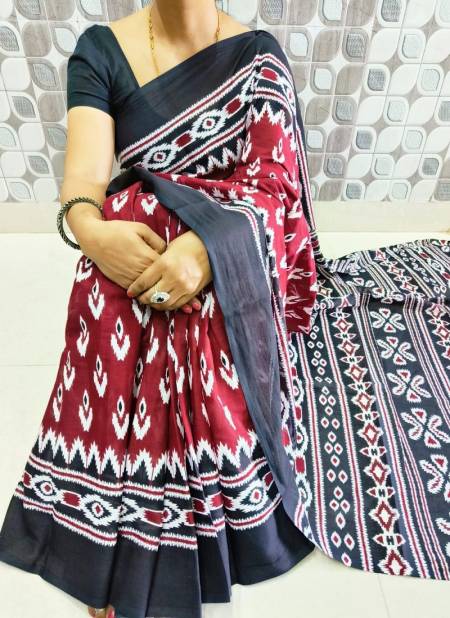 DF 142 Munar Cotton Printed Sarees Wholesale Clothing Suppliers In Inida