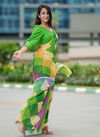 DF 155 Soft Georgette Party Wear Sarees Wholesale Shop In Surat