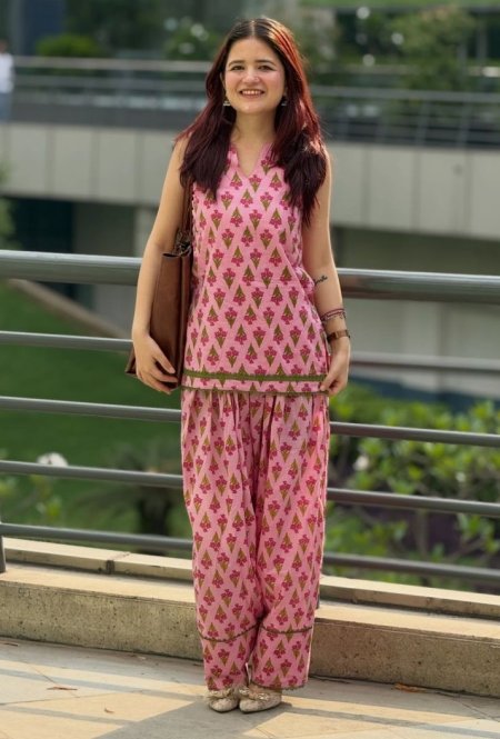 Dhruvi 544 Viscose Printed Farsi Salwar Suit