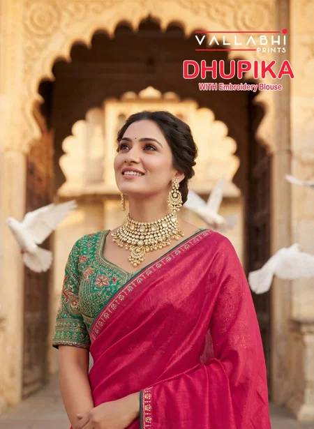 Dhupika By Vallabhi N C Satin Wholesale Daily Wear Saree Suppliers In Mumbai
