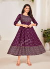 Dhurvi 1001 Printed Anarkali Kurtis Catalog
