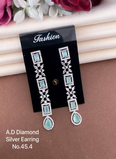 Diamond Silver Wholesale Earrings Suppliers in Mumbai