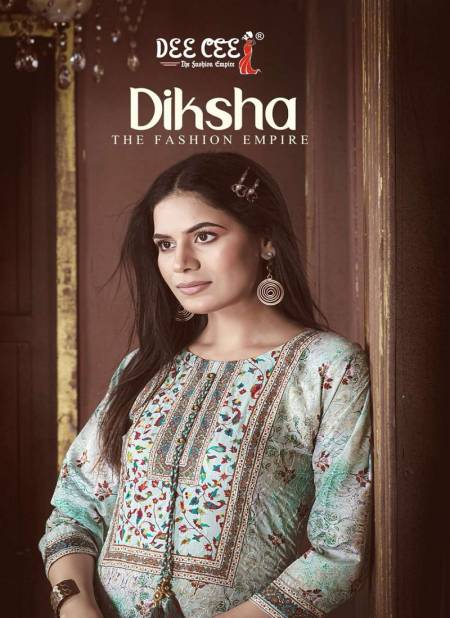 Diksha By Deecee A Line Printed Kurtis Wholesale Clothing Suppliers In India