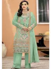 Dinsaa 232 Faux Georgette Pakistani Suits Catalog
