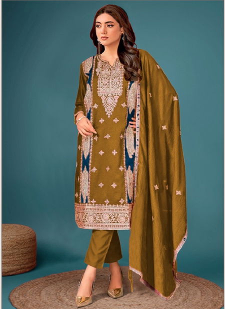 Dinsaa 294 A To D Embroidered Velvet Pakistani Suits Suppliers In India
 Catalog