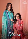 Diora By Esta 1001 To 1008 Heavy Cotton Printed Salwar Kameez Wholesale Market In Surat