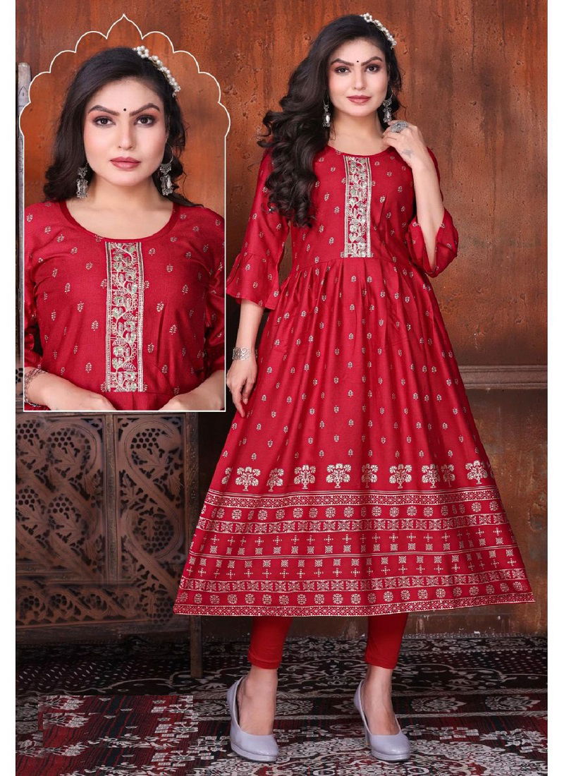 Divyanka Vol 4  By Beauty Queeen Anarkali Kurti Catalog