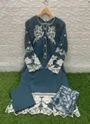 Dn 1237 Laxuria Trendz Faux Georgette Kurti With Bottom Dupatta Catalog