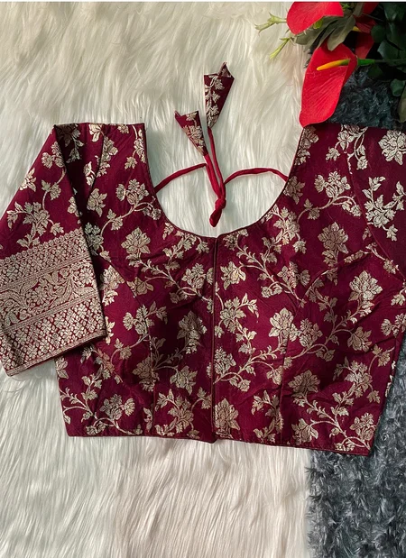 Dol 5 By Ruhi Wedding Wear Dola Silk Blouse Wholesale Shop In Surat
