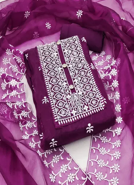 Ds Designer Georgette Multi Work Non Catalog Dress Material Wholesale Price In Surat
