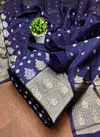 Ds Designer Suit Jacquard Chanderi Non Catalog Dress Material Wholesale Price In Surat
