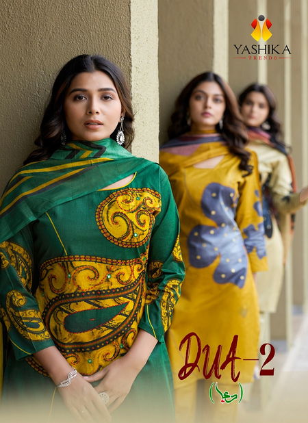 Dua 2 By Yashika Cotton Printed Dress Material Wholesale Shop In India Catalog